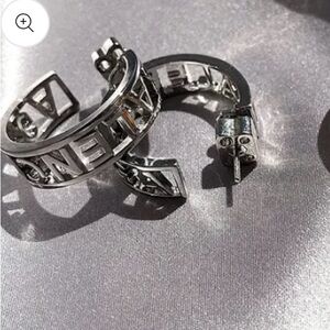 Silver Hoop Earrings